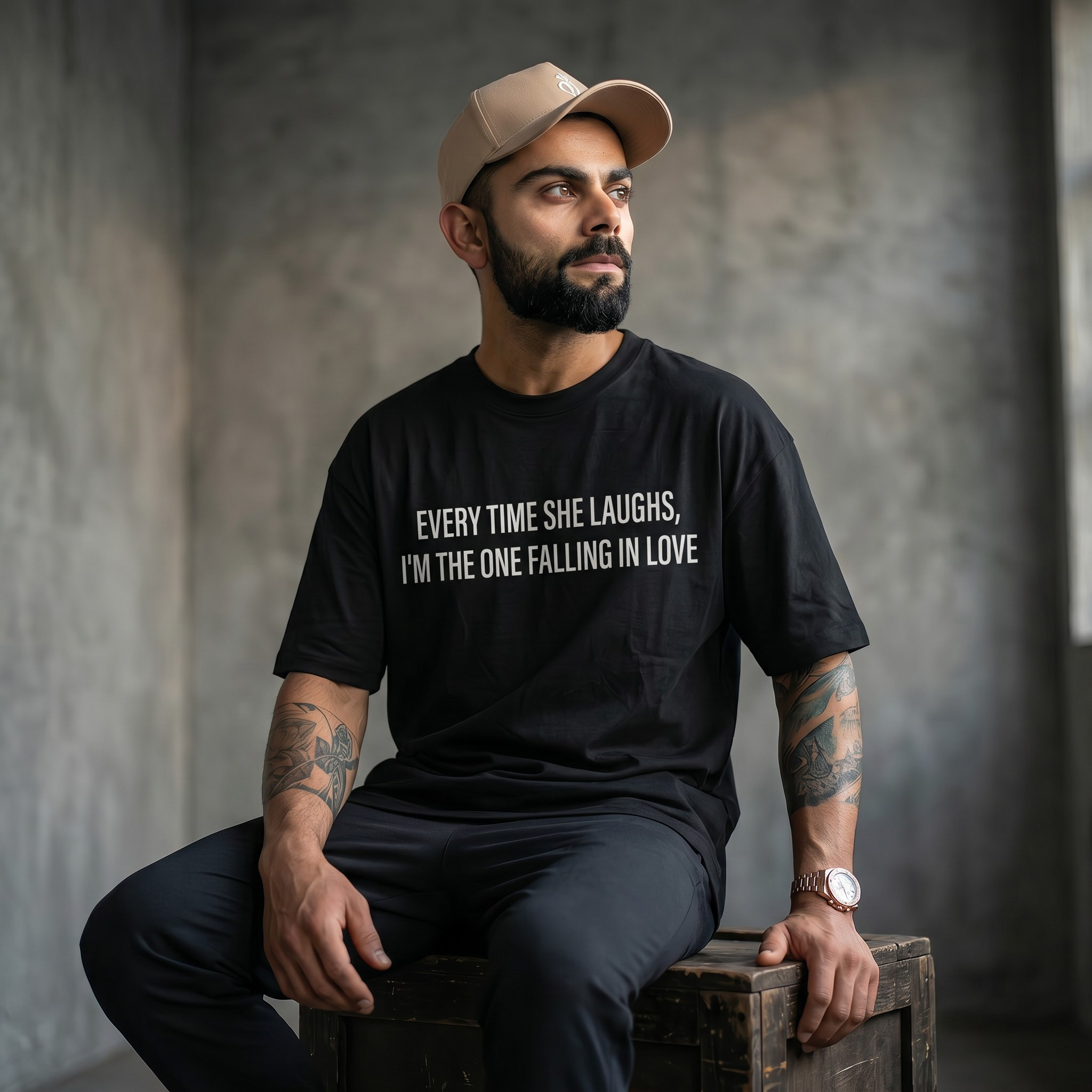 Mon Capitaine — His Oversized Couple Tee