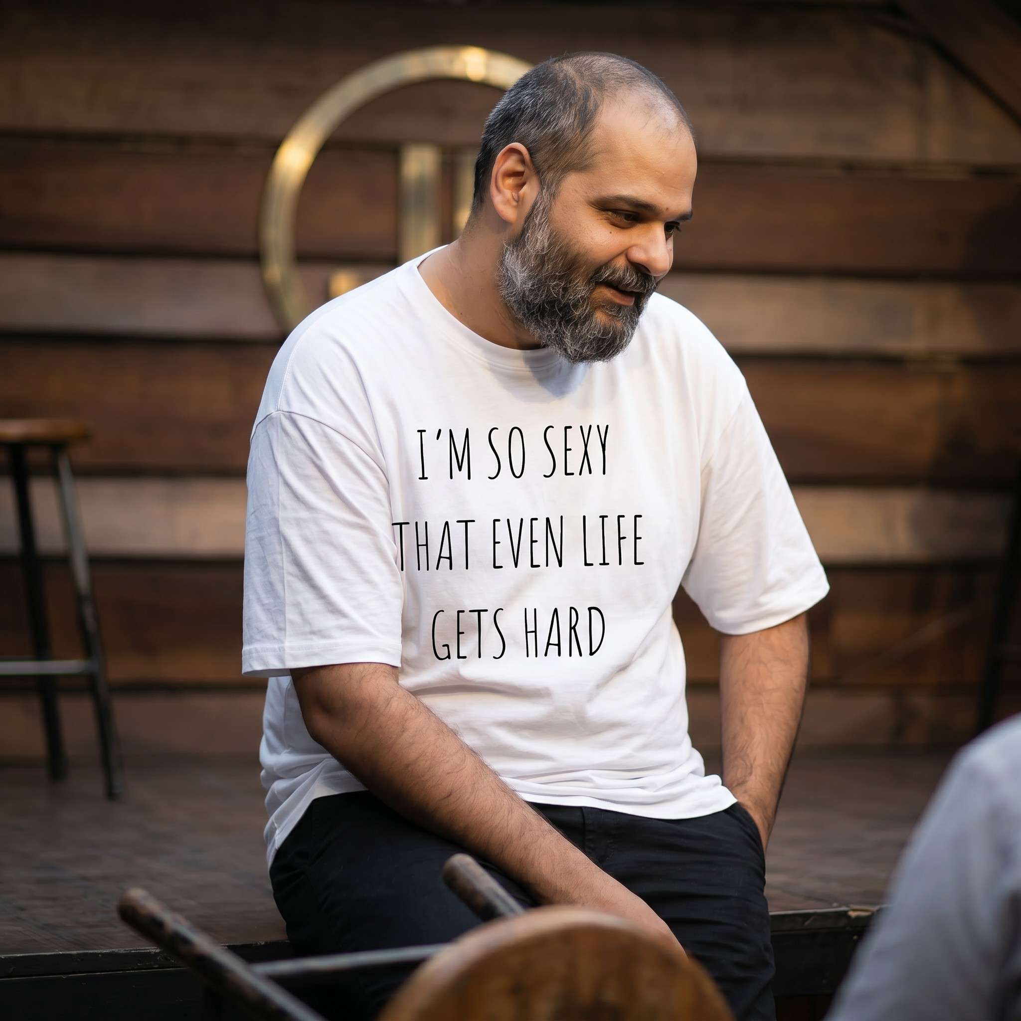 Mon Dieu — Unisex Oversized Tee